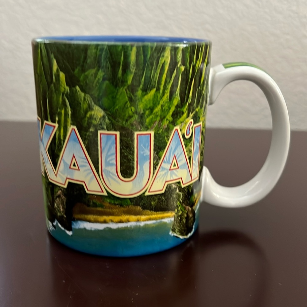 Kauai coffee mug by Island heritage new no tag